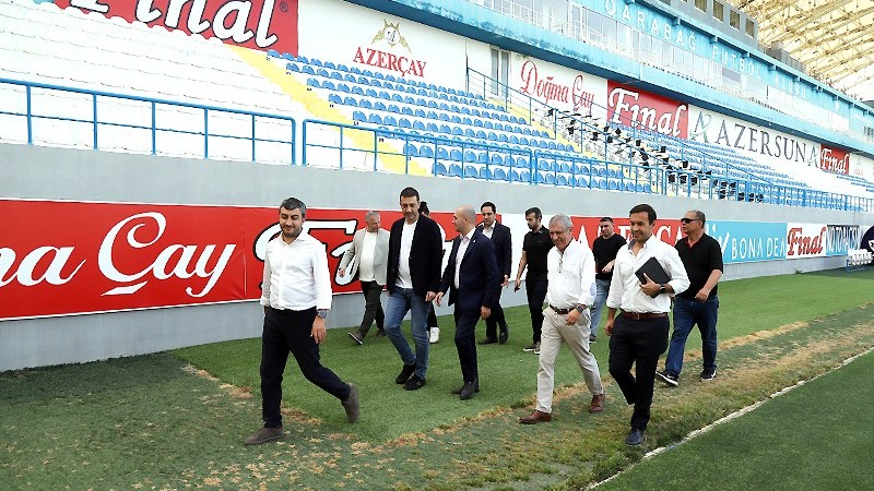 Fernandu Santuş "Qarabağ"ın bazasında - Foto