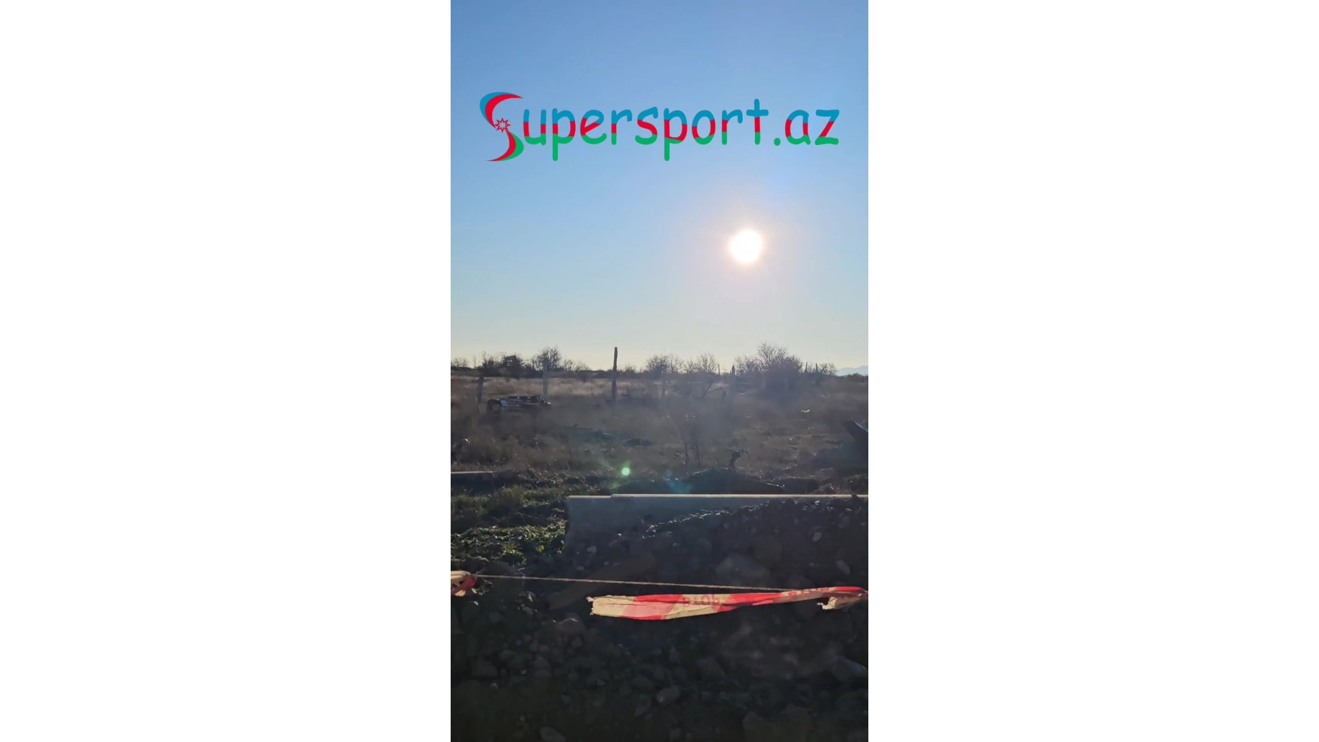 Ağdamda erməni vəhşiləri idman kompleksini də dağıdıb - Video