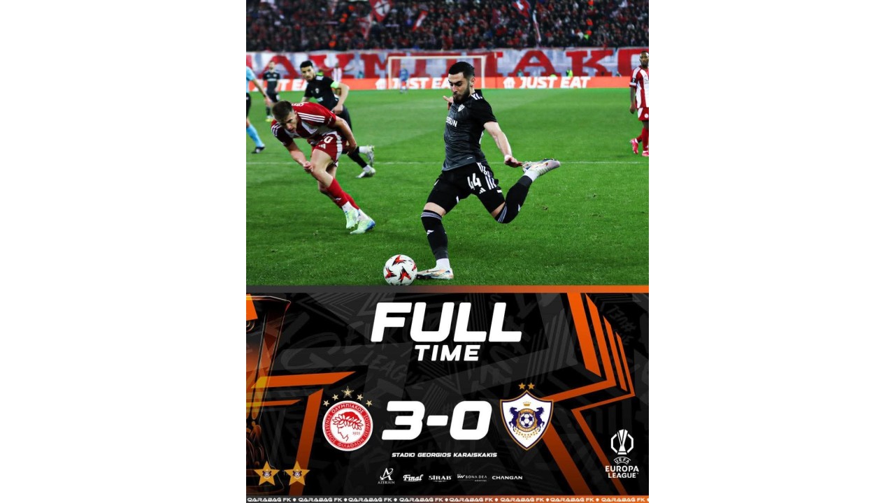 "Olimpiakos" "Qarabağ"dan qisas aldı 