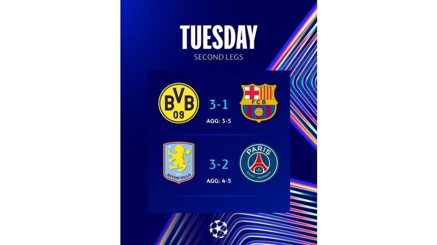 Çempionlar Liqası: "Barselona", PSJ yarımfinalda