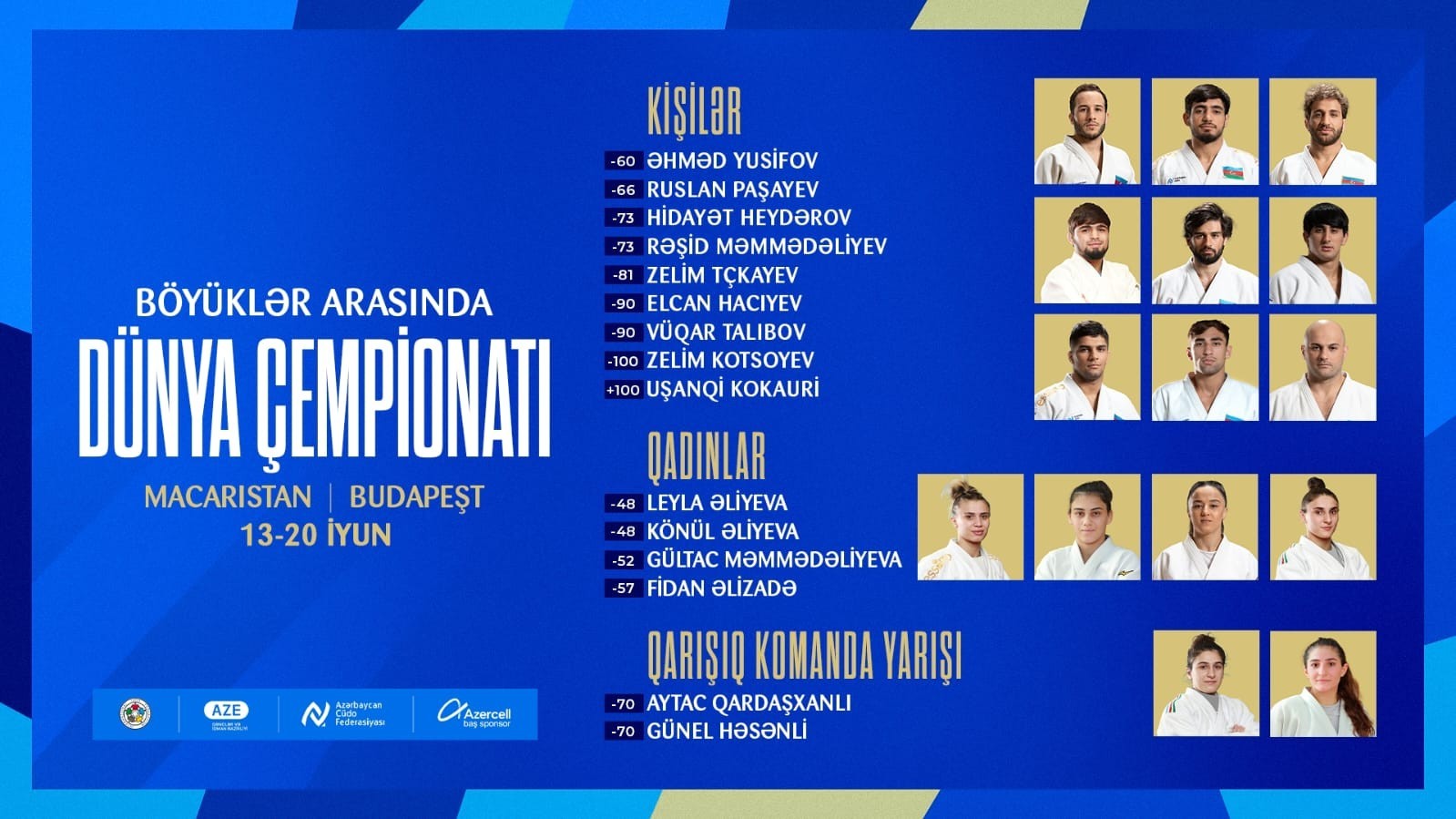 Azərbaycan millisinin dünya çempionatı heyəti 