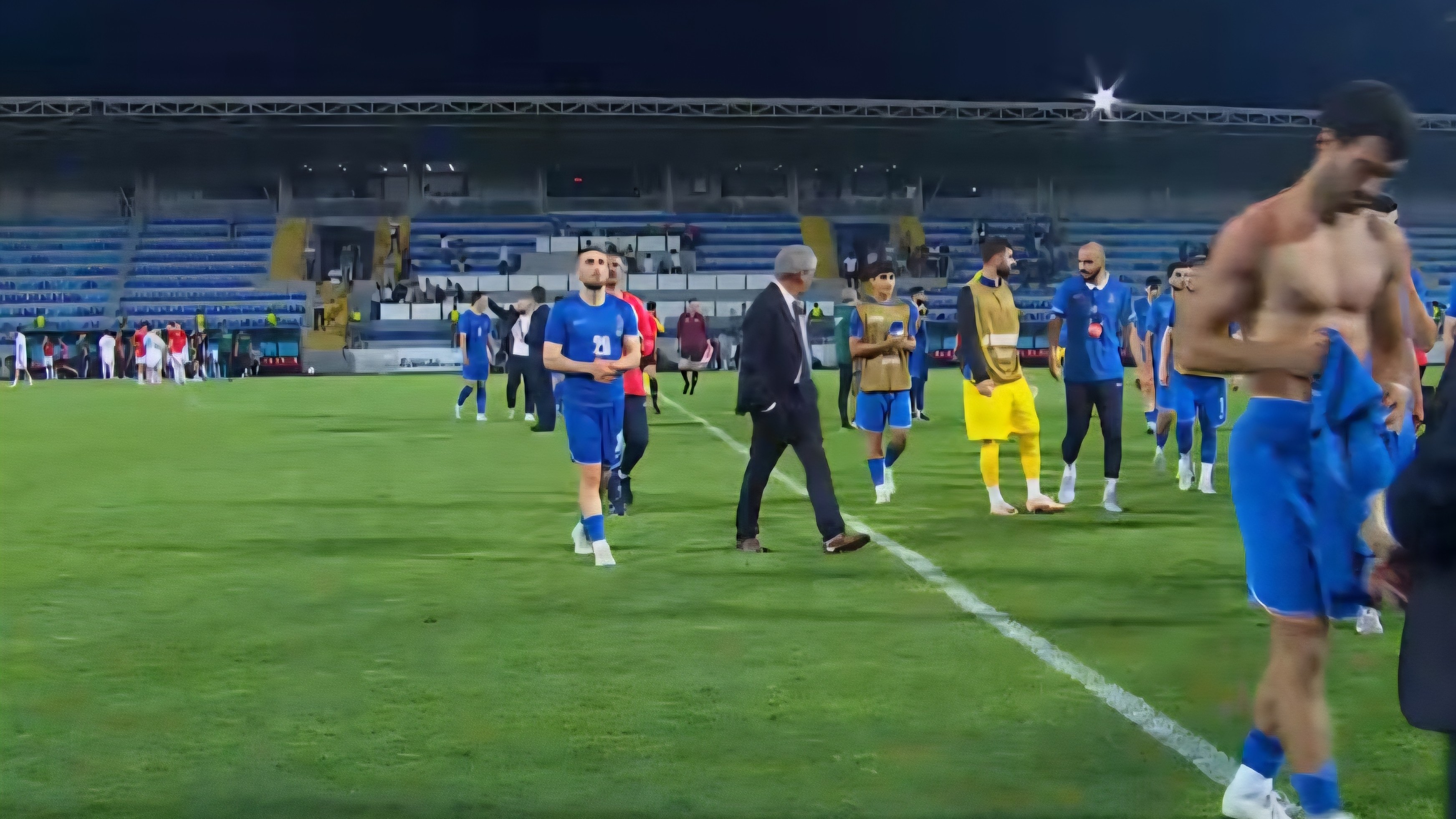 Rüsvayçılıq: Azərbaycanın futbol yığması macarlara məğlub oldu - Foto