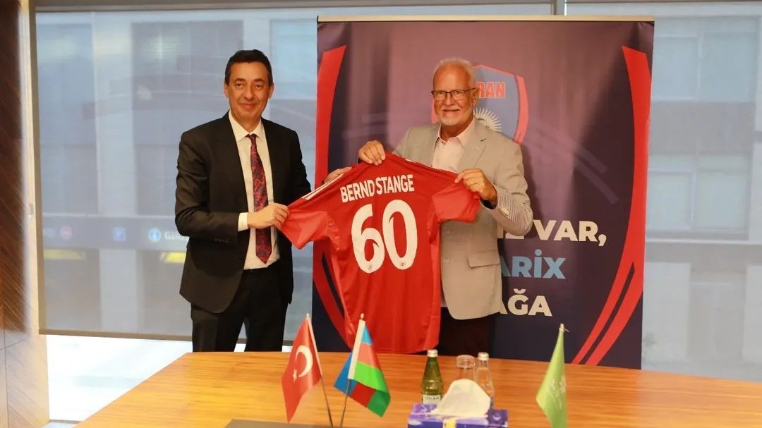 "Turan"ın rəhbəri Ehtiram Quliyev alman mütəxəssis Bernd Ştangeylə görüşdü - Fotolar