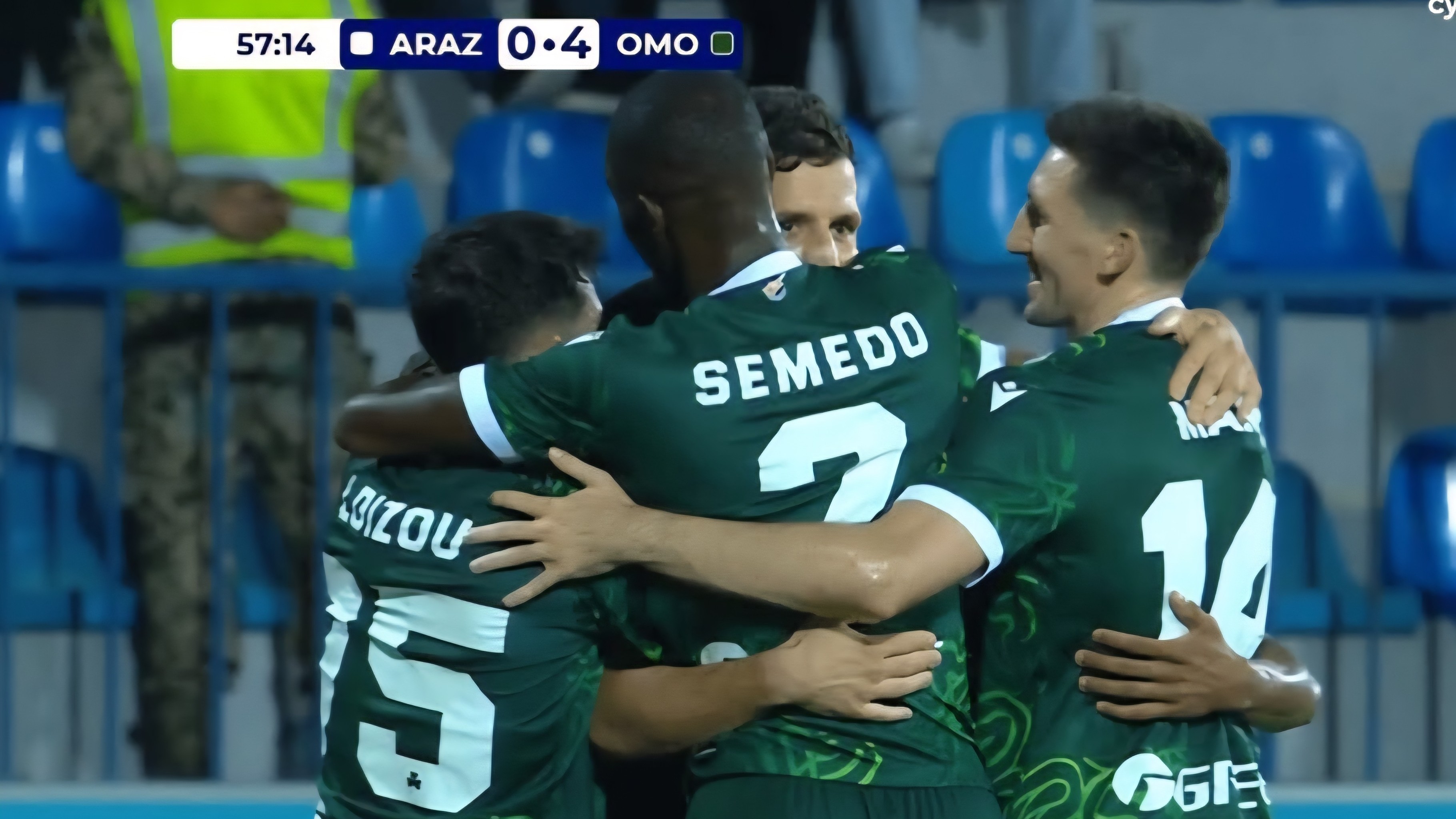 "Omoniya" "Araz-Naxçıvan"ı biabır etdi