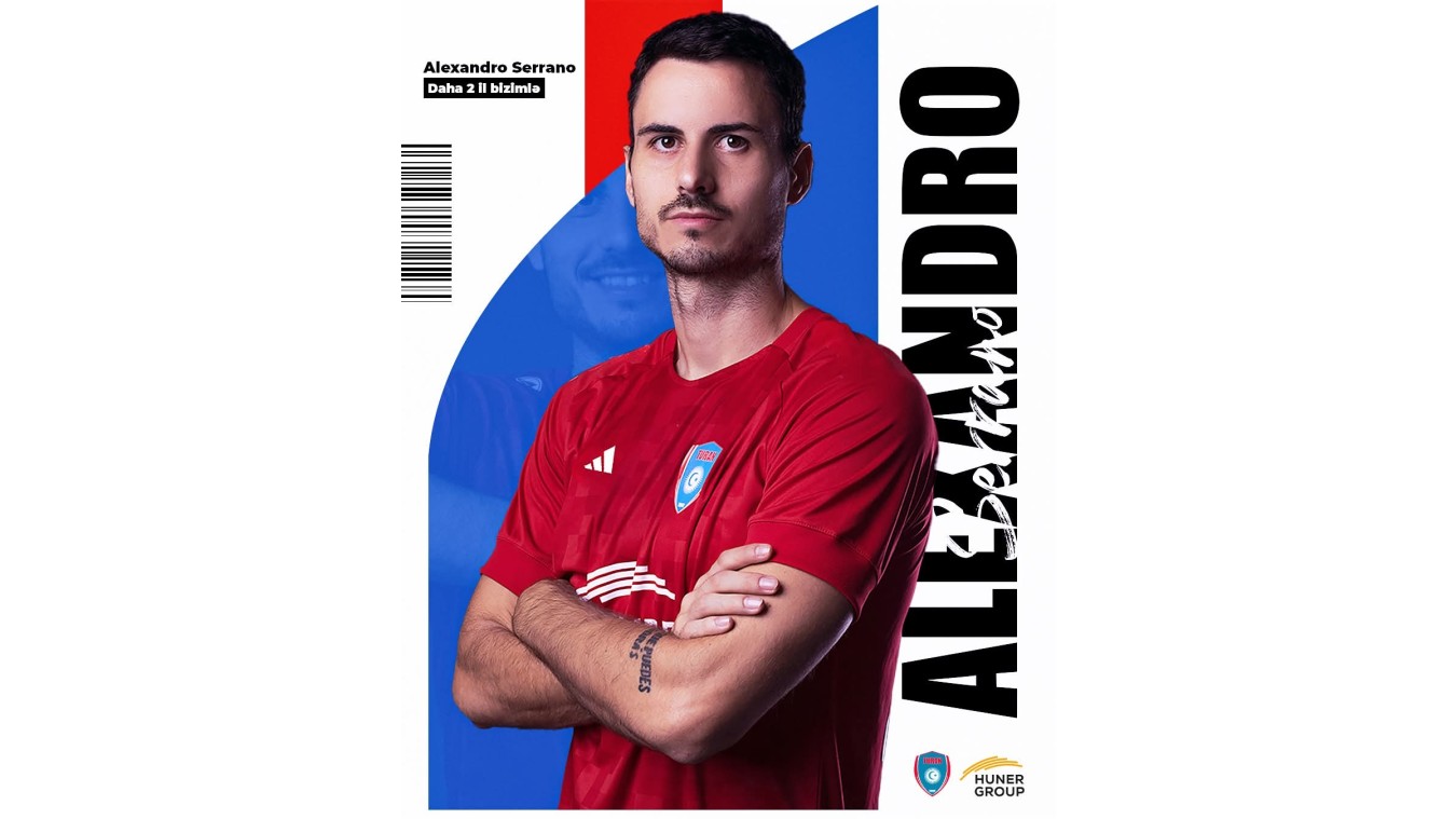 Alexandro Serrano daha 2 il "Turan Tovuz"da 