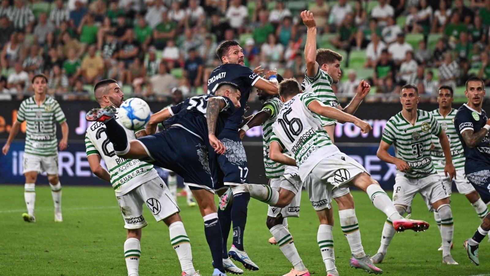 "Ferentsvaroş"un "Qarabağ"la oyundan əvvəl məğlubiyyəti - Foto-Video