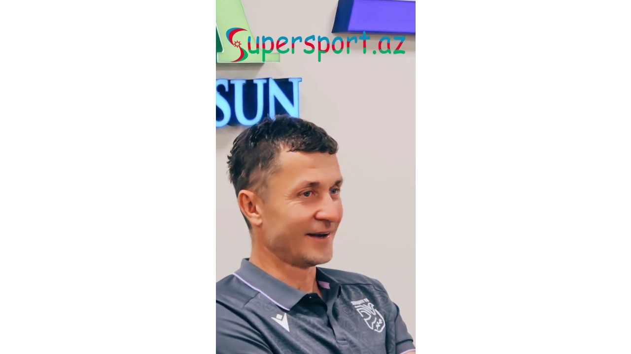 Video: "Sumqayıt"ı çempion etmək istəyirəm" - Saşa İliç
