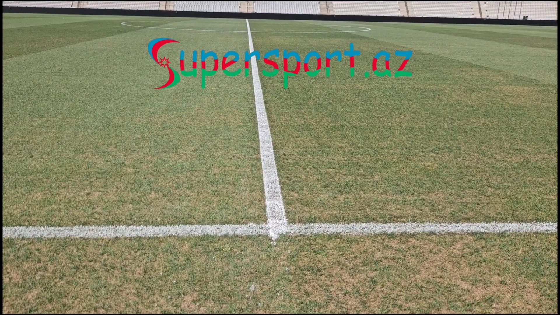 "Qarabağ" - "Ferentsvaroş" matçının stadionunda saralmış meydança - Video