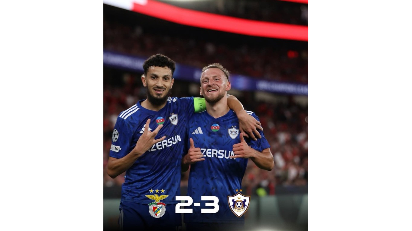 "Qarabağ" "Benfika"nı məhv etdi - Foto-Video