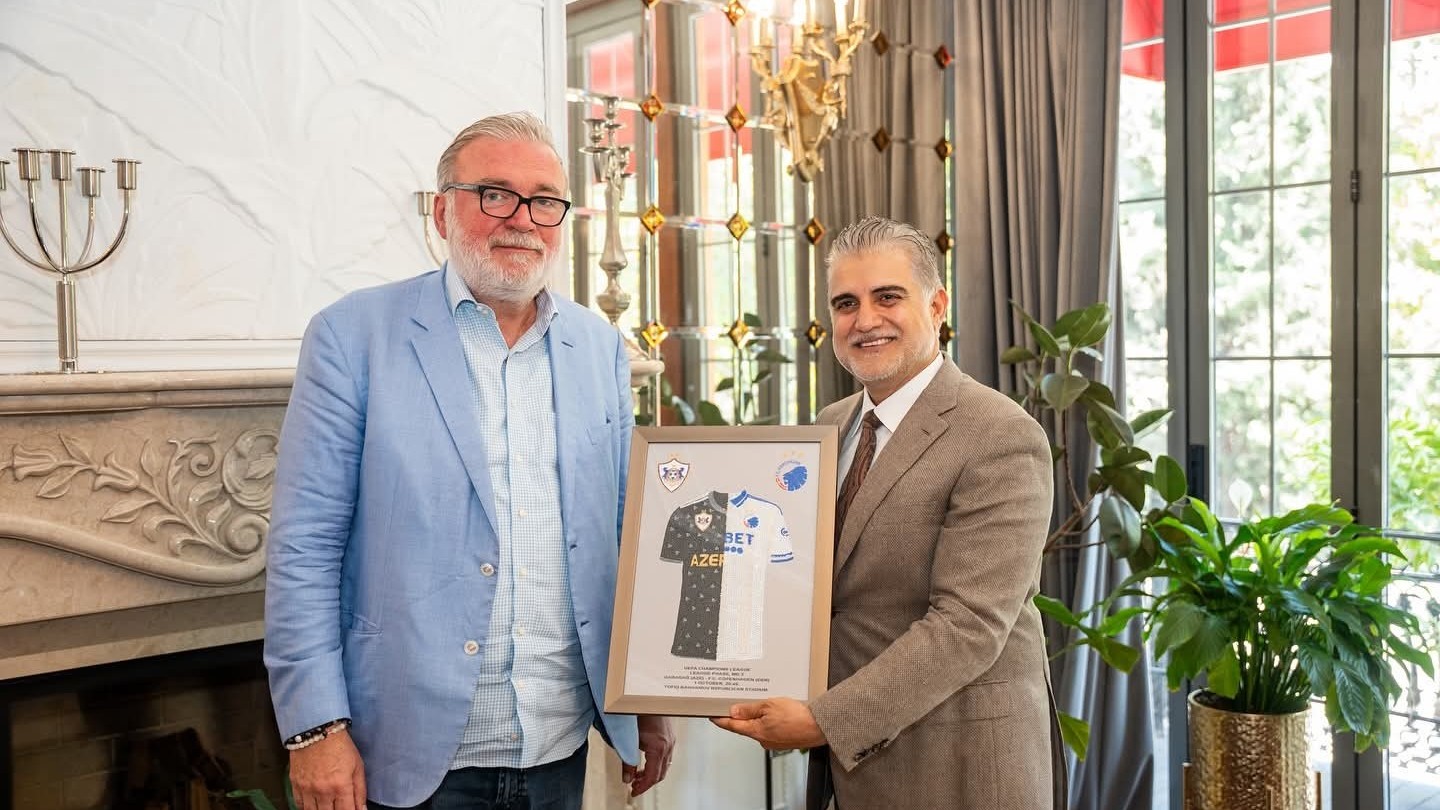 "Qarabağ"la "Kopenhagen"in prezidentləri görüşdü
