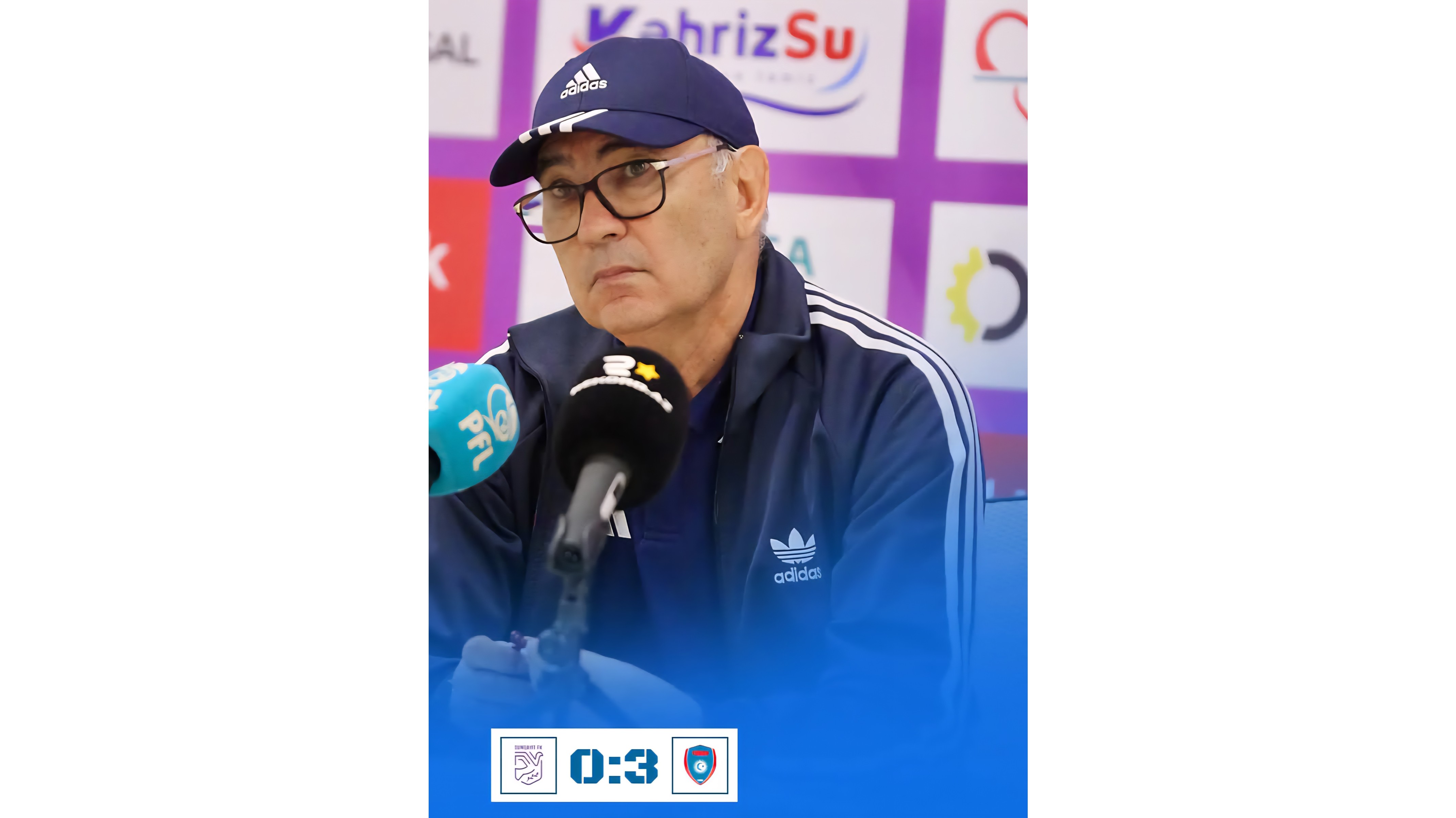 Qurban Berdıyev: "Futbolçularıma təşəkkür etdim"