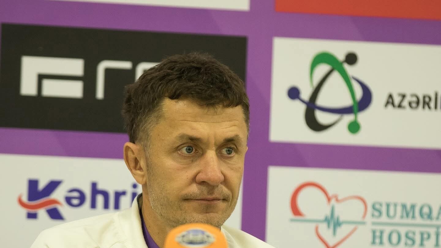 Şaşa İliç "Sumqayıt"ın zəif olduğunu etiraf etdi