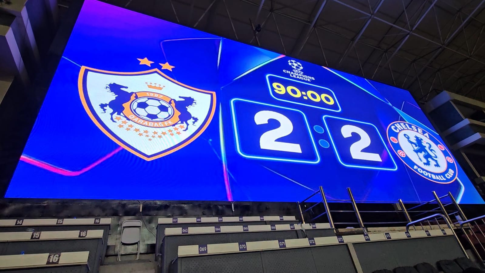 "Qarabağ" "Çelsi"dən xal qopardı