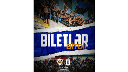 "Qarabağ" - "Neftçi" oyununa bilet qurtardı 