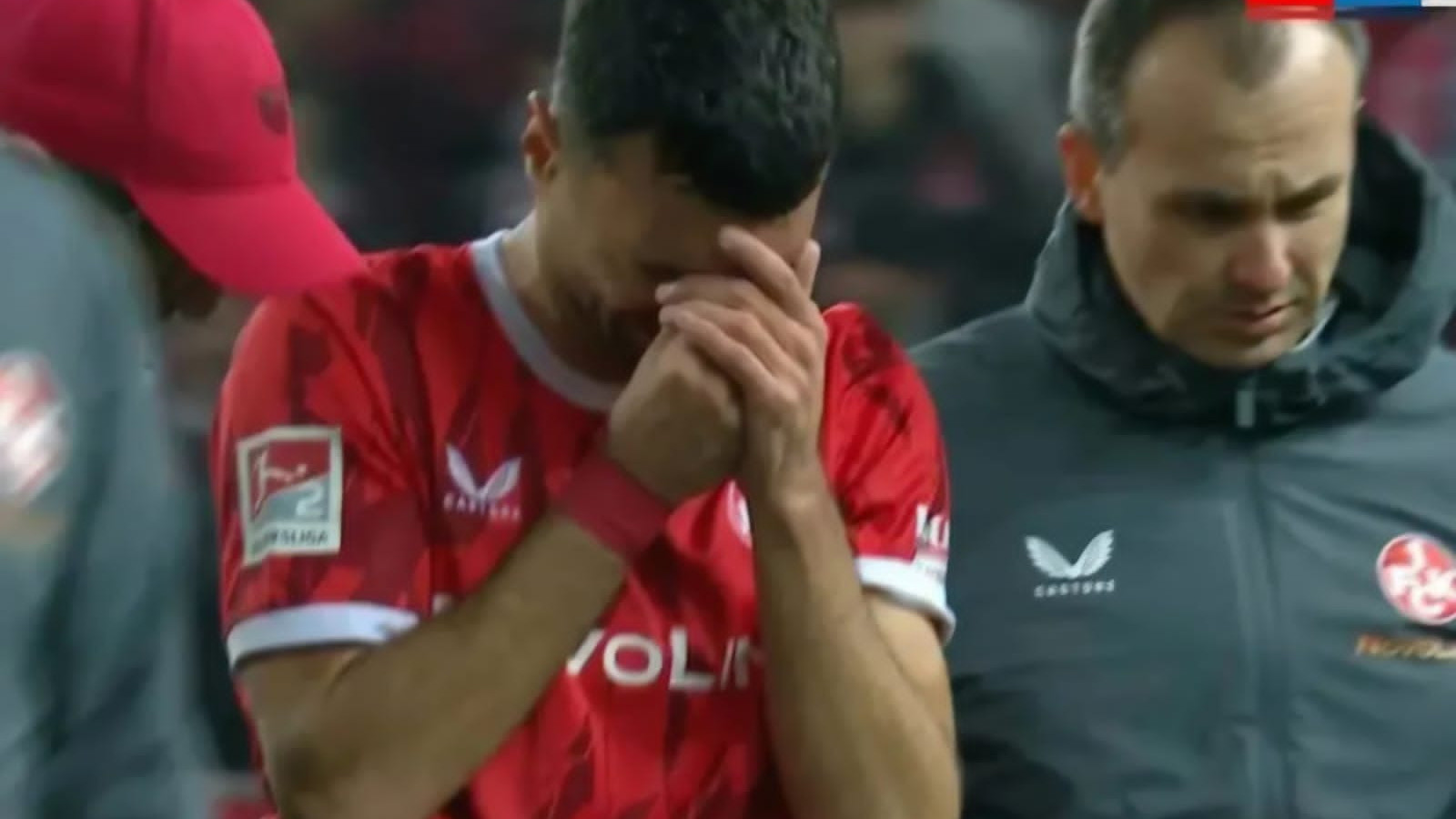 Mahir Emreli zədələndi, ağladı