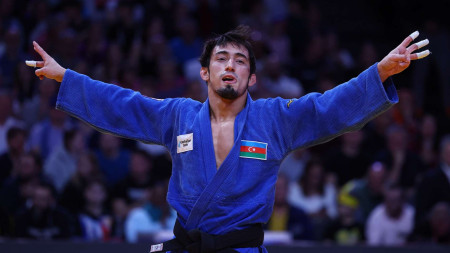 Balabəy Ağayev üçüncü dəfə birinci oldu - Foto