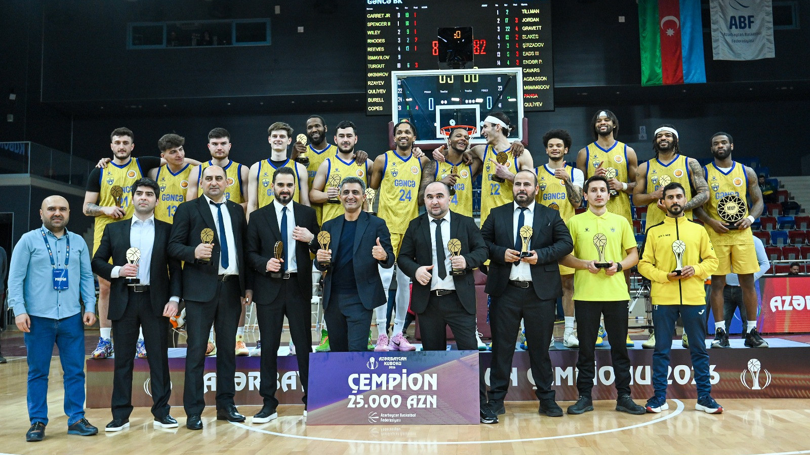 "Gəncə" "Sabah"ı finalda məğlub etdi, 25 min qazandı - Foto