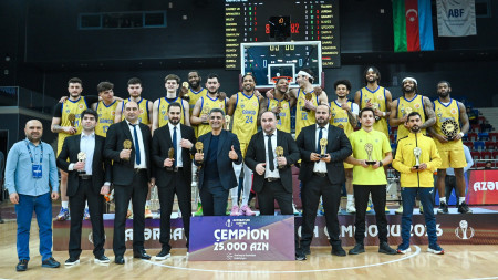 "Gəncə" "Sabah"ı finalda məğlub etdi, 25 min qazandı - Foto