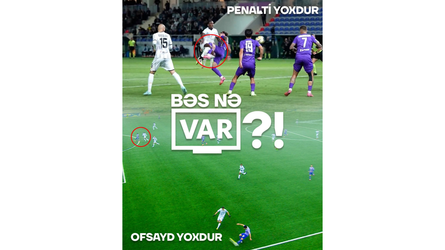 "Neftiçi": "Hakim qələbəmizi əlimizdən aldı" - Video