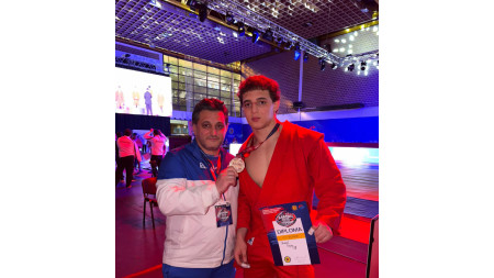 Azərbaycan samboçusu Tuncay Şamil Avropa çempionu oldu - Foto-Video