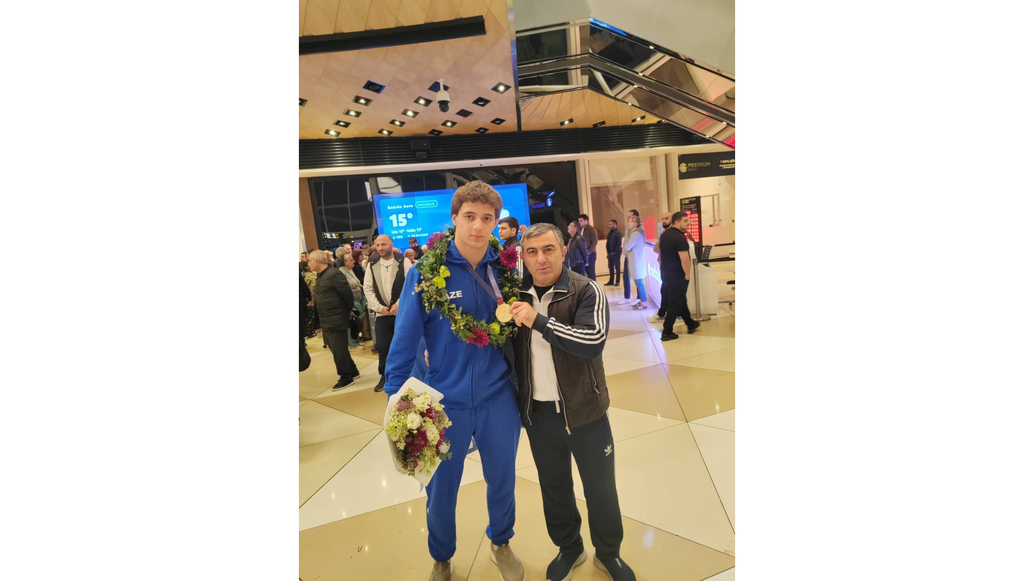 Avropa çempionatında uğur qazanan sambo millimiz vətəndə - Foto-Video