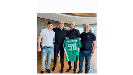 Mübariz Mənsimovdan "Xəzər Lənkəran" paylaşımı - Foto