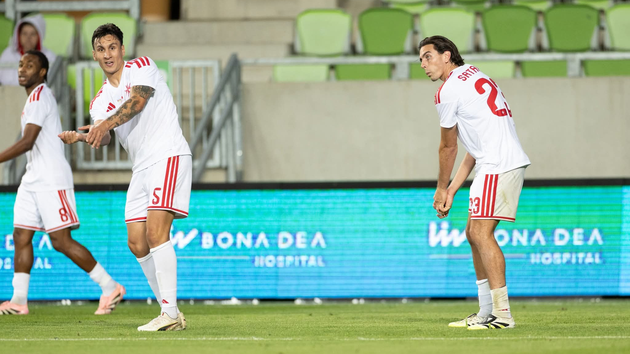 Malta Azərbaycan yığmasını çökdürüb, lağ etdi - Fotolar 