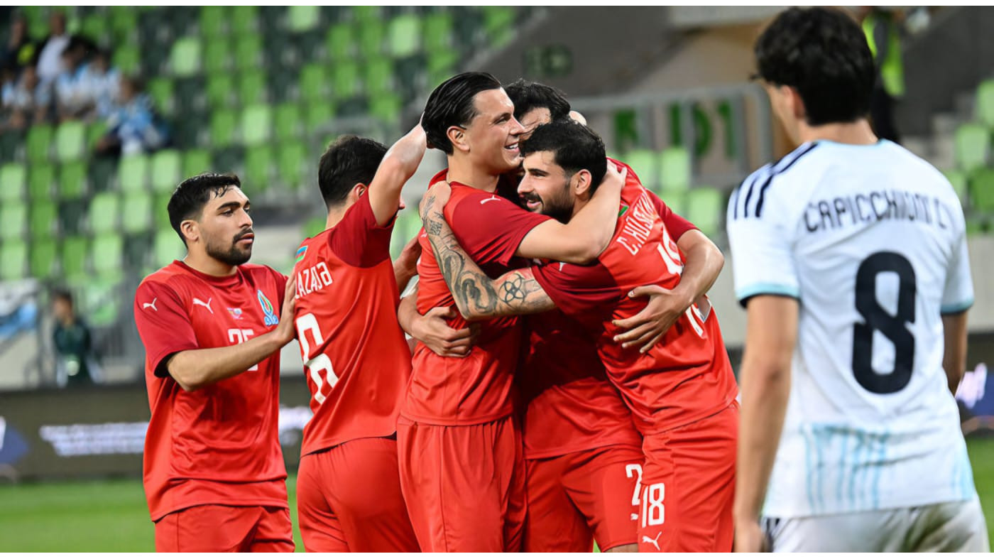 Azərbaycan yığması zəif rəqibi çətin məğlub etdi