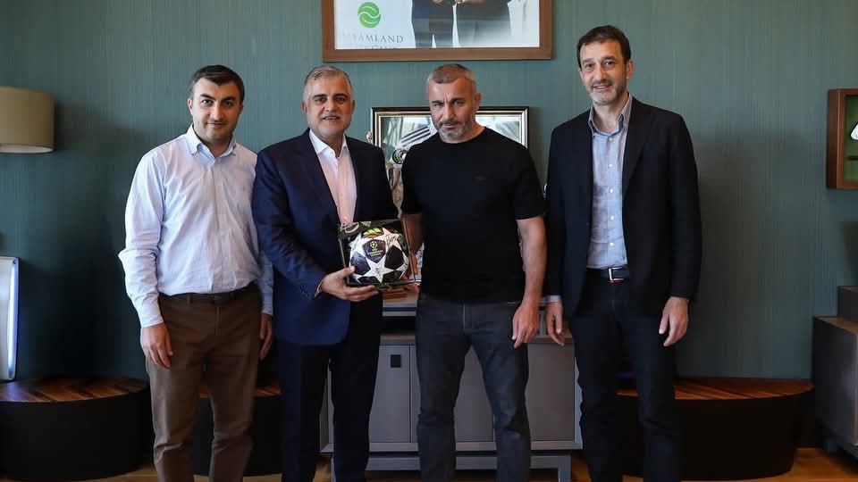 "Qarabağ"ın prezidenti Tahir Gözel hesabat verdi - Foto
