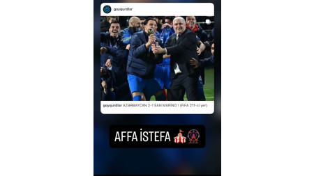 AFFA rəhbərliyinin istefası tələb olundu
