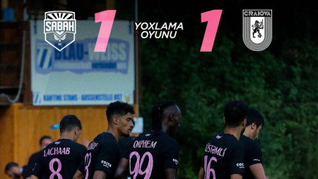 "Sabah" rumın klubunu məğlub etməyi bacarmadı