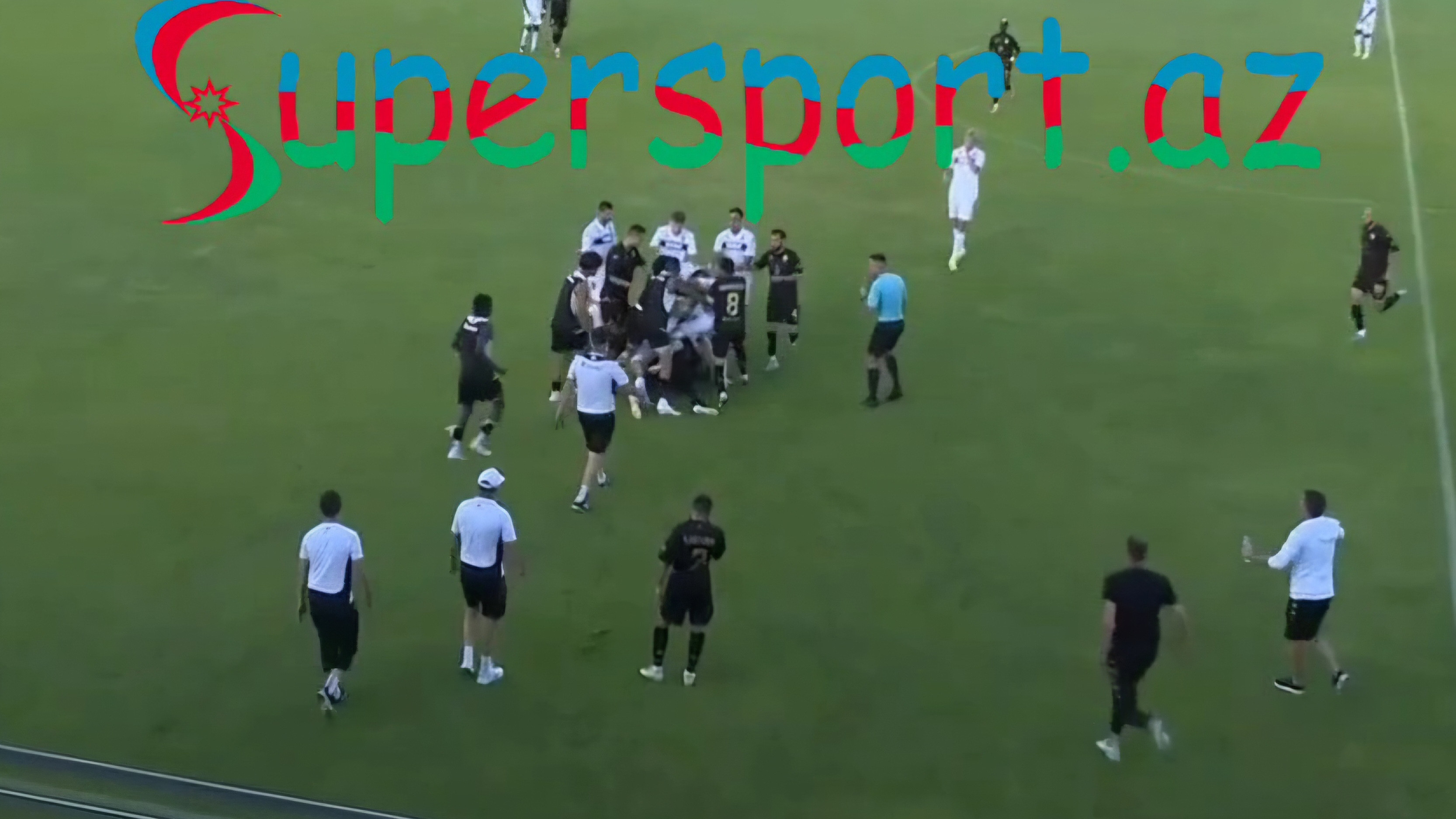 "Neftçi" - "Partizan" oyununda dava - Video