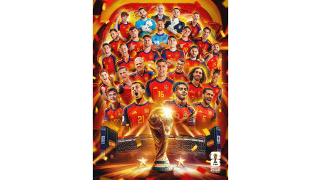 İspaniya ikiqat dünya çempionu oldu - Fotolar