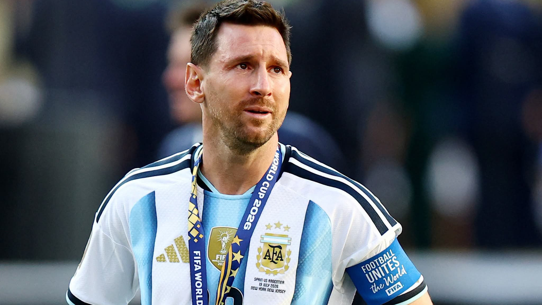 Lionel Messi ağladı - Fotolar 