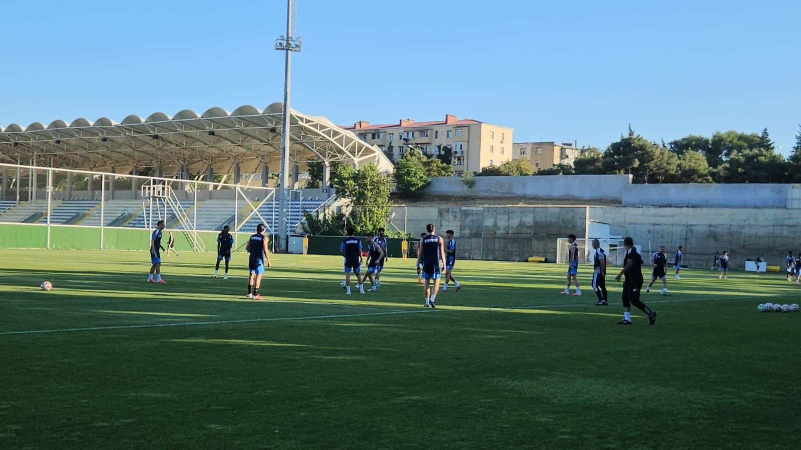 "Qarabağ" SSKA-yla oyuna hazırdır - Video