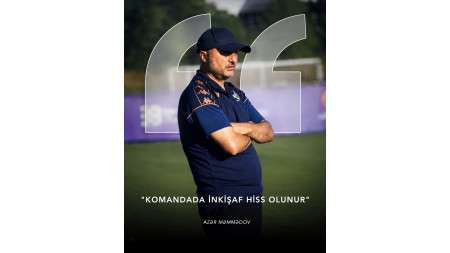 "Kəpəz"də çox işlərimiz var"