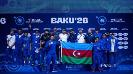 Azərbaycan millisi ikinci yerlə kifayətləndi - Foto