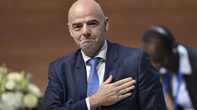 FIFA prezidenti Canni İnfantino səhvini etiraf etdi, üzr istədi