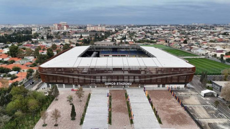 UEFA Gəncə stadionuna yüksək qiymət verdi