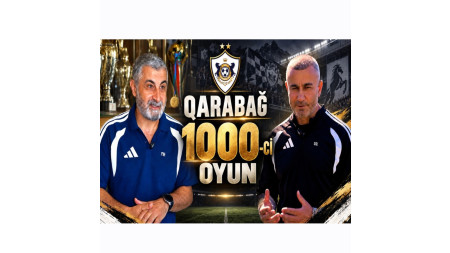"Qarabağ"ın 1000-ci oyunu - Video
